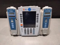 ALARIS PCU 8015 SERIES INFUSION PUMP WITH 8100 SERIES MODULES