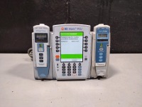 ALARIS PCU 8015 SERIES INFUSION PUMP WITH 8100 SERIES MODULES
