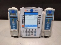 ALARIS PCU 8015 SERIES INFUSION PUMP WITH 8100 SERIES MODULES