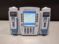 ALARIS PCU 8015 SERIES INFUSION PUMP WITH 8100 SERIES MODULES