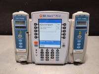 ALARIS PCU 8015 SERIES INFUSION PUMP WITH 8100 SERIES MODULES
