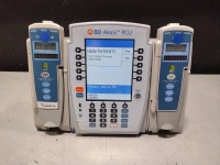 ALARIS PCU 8015 SERIES INFUSION PUMP WITH 8100 SERIES MODULES