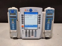 ALARIS PCU 8015 SERIES INFUSION PUMP WITH 8100 SERIES MODULES