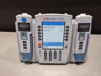 ALARIS PCU 8015 SERIES INFUSION PUMP WITH 8100 SERIES MODULES