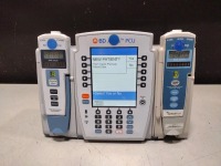 ALARIS PCU 8015 SERIES INFUSION PUMP WITH 8100 SERIES MODULES