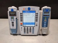 ALARIS PCU 8015 SERIES INFUSION PUMP WITH 8100 SERIES MODULES
