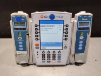 ALARIS PCU 8015 SERIES INFUSION PUMP WITH 8100 SERIES MODULES