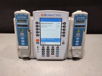 ALARIS PCU 8015 SERIES INFUSION PUMP WITH 8100 SERIES MODULES