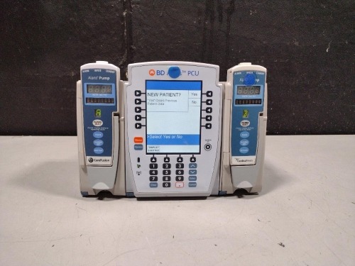 ALARIS PCU 8015 SERIES INFUSION PUMP WITH 8100 SERIES MODULES