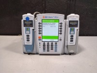 ALARIS PCU 8015 SERIES INFUSION PUMP WITH 8100 SERIES MODULES