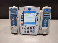 ALARIS PCU 8015 SERIES INFUSION PUMP WITH 8100 SERIES MODULES
