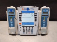 ALARIS PCU 8015 SERIES INFUSION PUMP WITH 8100 SERIES MODULES