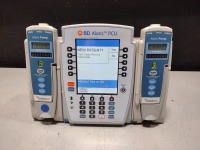 ALARIS PCU 8015 SERIES INFUSION PUMP WITH 8100 SERIES MODULES
