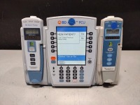 ALARIS PCU 8015 SERIES INFUSION PUMP WITH 8100 SERIES MODULES