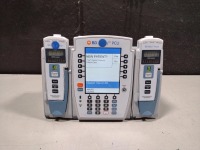 ALARIS PCU 8015 SERIES INFUSION PUMP WITH 8100 SERIES MODULES