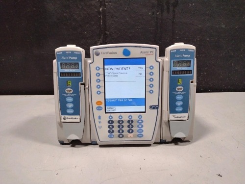 ALARIS PC 8015 SERIES INFUSION PUMP WITH 8100 SERIES MODULES