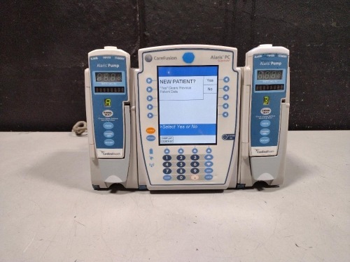ALARIS PC 8015 SERIES INFUSION PUMP WITH 8100 SERIES MODULES