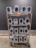 LOT OF (14) ALARIS PCU 8015 SERIES & (2) PC 8015 SERIES INFUSION PUMPS