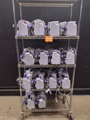 LOT OF ICU MEDICAL PLUM 360 INFUSION PUMPS