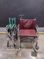 LOT OF (2) WHEELCHAIRS
