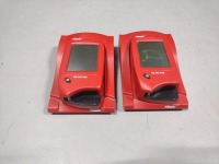 HEMO CUE HB 201 DM ANALYZER, LOT OF 2
