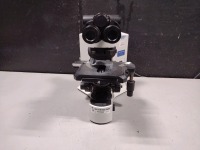 OLYMPUS BX41 LAB MICROSCOPE WITH 3 OBJECTIVES