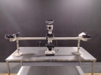 OLYMPUS BH-2 LAB MICROSCOPE WITH 4 OBJECTIVES