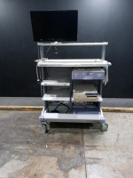 OLYMPUS ENDOSCOPY CART WITH MONITOR