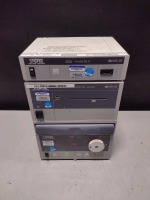 KARL STORZ ENDOSCOPY SYSTEM TO INCLUDE 20223020 TRICAM SL II CAMERA CONTROL UNIT, 20133620 D-LIGHT C LIGHT SOURCE & 20205520 AIDA HD CONNECT