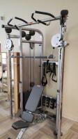 LIFE FITNESS CMDAP DUAL ADJUSTABLE PULLEY SYSTEM, MULTI EXERCISE WORKSTATION