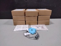 LOT OF (9) GE FETAL MONITOR TRANSDUCERS