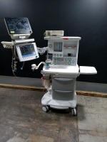 DATEX-OHMEDA AESPIRE VIEW ANESTHESIA MACHINE WITH (7.00 SOFTWARE VERSION), INTELLIVUE MX700 PATIENT MONITOR & INTELLIVUE G5-M1019A GAS MODULE
