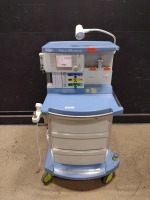 DRAGER FABIUS GS ANESTHESIA MACHINE WITH (3.37B SOFTWARE VERSION, VOLUME CONTROL, PRESSURE CONTROL, PRESSURE SUPPORT, MAN SPONT)
