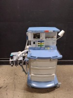 DRAGER FABIUS GS ANESTHESIA MACHINE WITH (3.37A SOFTWARE VERSION, VOLUME CONTROL, PRESSURE CONTROL, PRESSURE SUPPORT, SIMV/PS, MAN SPONT)