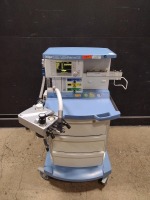 DRAGER FABIUS GS ANESTHESIA MACHINE WITH (3.37A SOFTWARE VERSION, VOLUME CONTROL, PRESSURE CONTROL, PRESSURE SUPPORT, SIMV/PS, MAN SPONT)