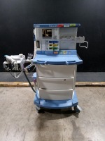 DRAGER FABIUS GS ANESTHESIA MACHINE WITH (3.37A SOFTWARE VERSION, VOLUME CONTROL, PRESSURE CONTROL, PRESSURE SUPPORT, SIMV/PS, MAN SPONT)