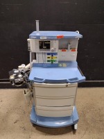 DRAGER FABIUS GS ANESTHESIA MACHINE WITH (3.37B SOFTWARE VERSION, VOLUME CONTROL, PRESSURE CONTROL, PRESSURE SUPPORT, MAN SPONT)