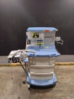 DRAGER FABIUS GS ANESTHESIA MACHINE WITH (3.37A SOFTWARE VERSION, VOLUME CONTROL, PRESSURE CONTROL, PRESSURE SUPPORT, SIMV/PS, MAN SPONT)