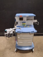 DRAGER FABIUS GS ANESTHESIA MACHINE WITH (3.37A SOFTWARE VERSION, VOLUME CONTROL, PRESSURE CONTROL, PRESSURE SUPPORT, SIMV/PS, MAN SPONT)