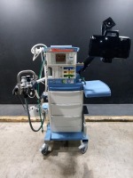 DRAGER FABIUS TIRO ANESTHESIA MACHINE WITH (3.37A SOFTWARE VERSION, VOLUME CONTROL, PRESSURE CONTROL, MAN SPONT)