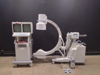 OEC SERIES 9800 VAS 8 C-ARM SYSTEM WITH 12 INCH II TO INCLUDE DUAL MONITOR WORKSTATION & FOOTSWITCH (SERIAL# 82-0694) (DOM: 9/2000)