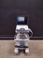 GE VIVID I PORTABLE ULTRASOUND MACHINE WITH 1 PROBE (12L-RS) (SERIAL# H45031YW) (DOM: 02/2011)