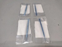 LOT OF (4) SYMMETRY (REF# 55-9000T) GERALD TITANIUM TISSUE FORCEPS