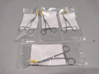 LOT OF (4) SYMMETRY (REF# 37-1321) DEBAKEY CLAMPS