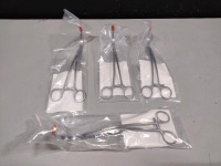 LOT OF (4) SYMMETRY (REF# 37-1131) DEBAKEY CLAMPS
