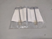LOT OF (2) SYMMETRY (REF# 54-8073) ULTRA VASCULAR & ARTERY SCISSORS