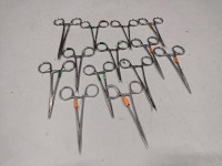 LOT OF MOSQUITO FORCEPS