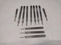 LOT OF KNIFE HANDLES