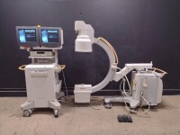 PHILIPS BV PULSERA C-ARM SYSTEM WITH 12 INCH II TO INCLUDE DUAL MONITOR WORKSTATION WITH HAND CONTROL (SERIAL# 88) (DOM: MAY 2004)