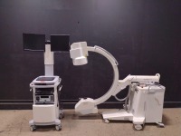 COMED KMC-950 C-ARM SYSTEM WITH 9 INCH II TO INCLUDE DUAL MONITOR WORKSTATION